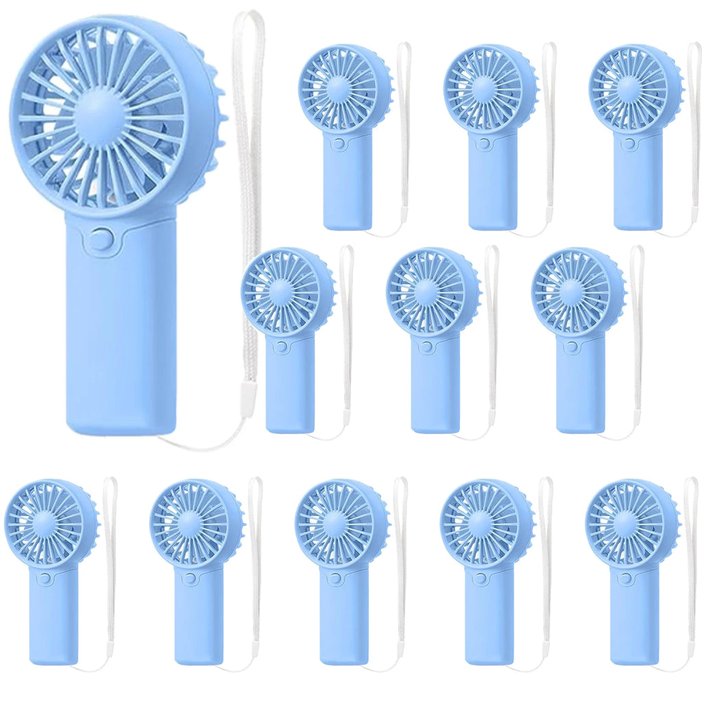 12-80PCS Portable Fans Bulk for Wedding Battery Operated