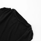 Women Two-Piece Side Split Bodysuit+Shorts