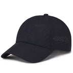 Men Women Snapback Dry Mesh Baseball Cap
