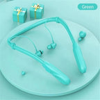 Earphones Bluetooth 5.1 Headphones Sport Earbuds Built-in Mic Neckband Headphone Stereo Earbuds Headset For Running