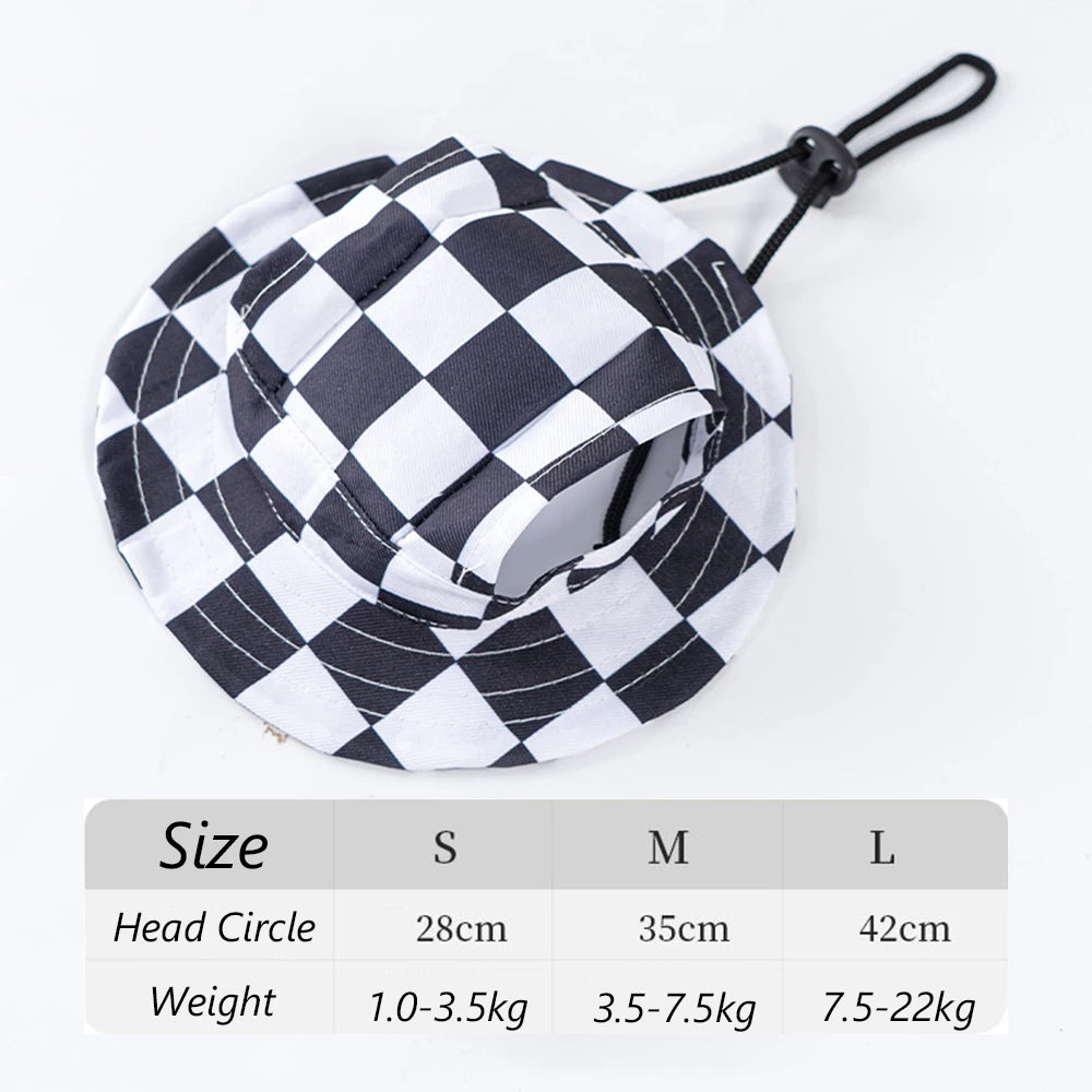 Adjustable Cat Dog Bucket Hat