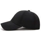 Men Women Snapback Dry Mesh Baseball Cap