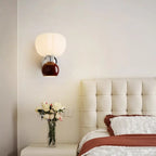 Wall Decor Room Decor Cream Style Creative Middle Lamp Bedroom Bedside Aisle Lamp Balcony Double Head Background Wall Wall Lamp