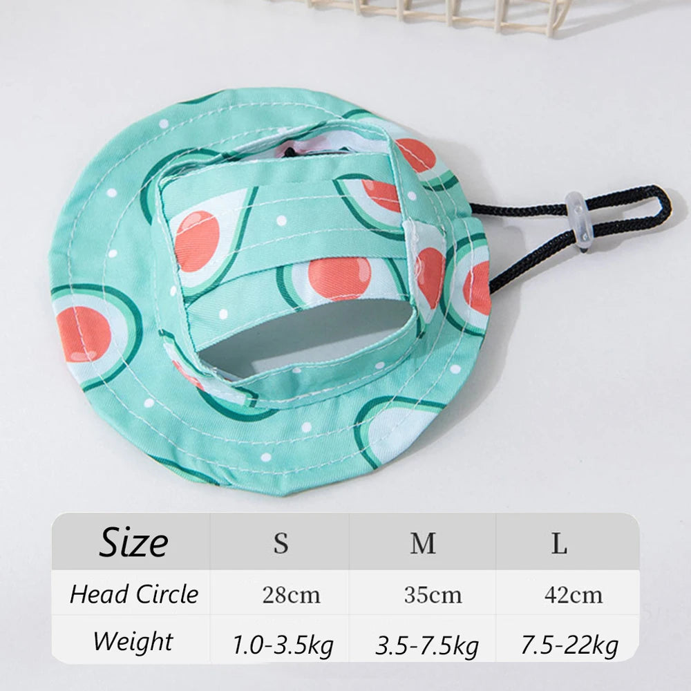 Adjustable Cat Dog Bucket Hat