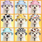 Adjustable Cat Dog Bucket Hat