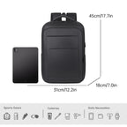 Backpack for Men, Large Capacity, Lightweight Travel Backpack, Commuting Business Computer Bag, High School and College Student Bag