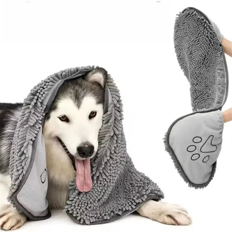 Super Absorbent Pet Bath Towel Quick-drying