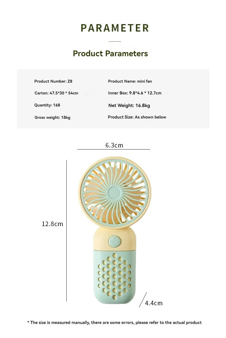 Handheld Charging Fan