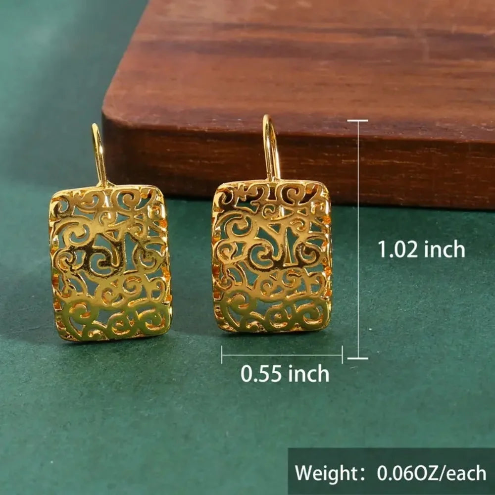 Sterling Silver Intricate Design Hypoallergenic Earrings