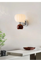 Wall Decor Room Decor Cream Style Creative Middle Lamp Bedroom Bedside Aisle Lamp Balcony Double Head Background Wall Wall Lamp