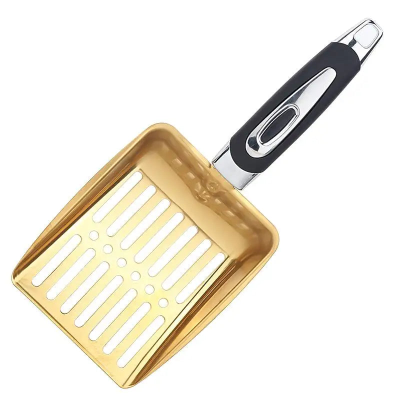 Cat Dog Litter Shovel Pet Cleaning Tool Pet Products Metal Long Handle Scoop