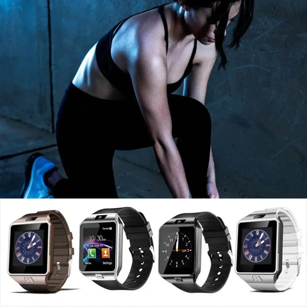 2025 New Wristwatch Touch Screen Smart Watch With Camera Multi Language Wrist Watch SIM Card Smartwatch For IOS Android Phone