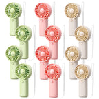 12-80PCS Portable Fans Bulk for Wedding Battery Operated