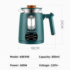 800ml Automatic Steam Spray Teapot with Filter Electric Kettle Multifunction Glass Health Pot Thermo Pot Home Boil Water Kettle