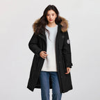Down Jacket Women Goose Down Winter Waterproof Oil-proof Stain-proof Outerwear
