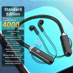 New Sport Neckband Earphone Wireless Headphone audífonos bluetooth inalámbrico Gaming LED Display ear buds for xiaomi huawei