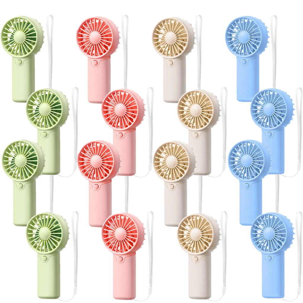 12-80PCS Portable Fans Bulk for Wedding Battery Operated