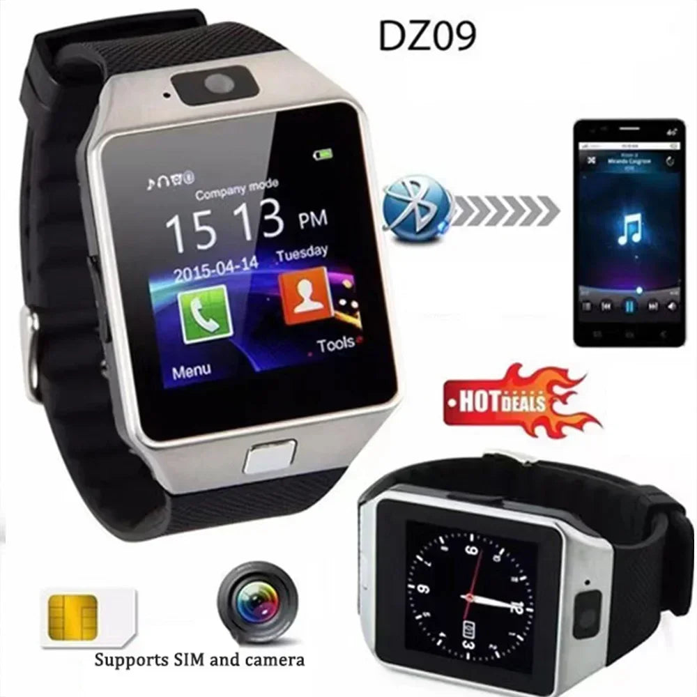 2025 New Wristwatch Touch Screen Smart Watch With Camera Multi Language Wrist Watch SIM Card Smartwatch For IOS Android Phone