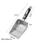 Cat Dog Litter Shovel Pet Cleaning Tool Pet Products Metal Long Handle Scoop
