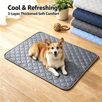 Dog Pee Reusable Absorbent Pad Blanket Summer Cool Washable Puppy Training Absorbent Diaper