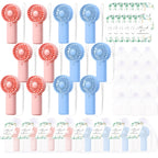12-80PCS Portable Fans Bulk for Wedding Battery Operated