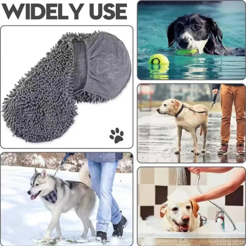 Super Absorbent Pet Bath Towel Quick-drying