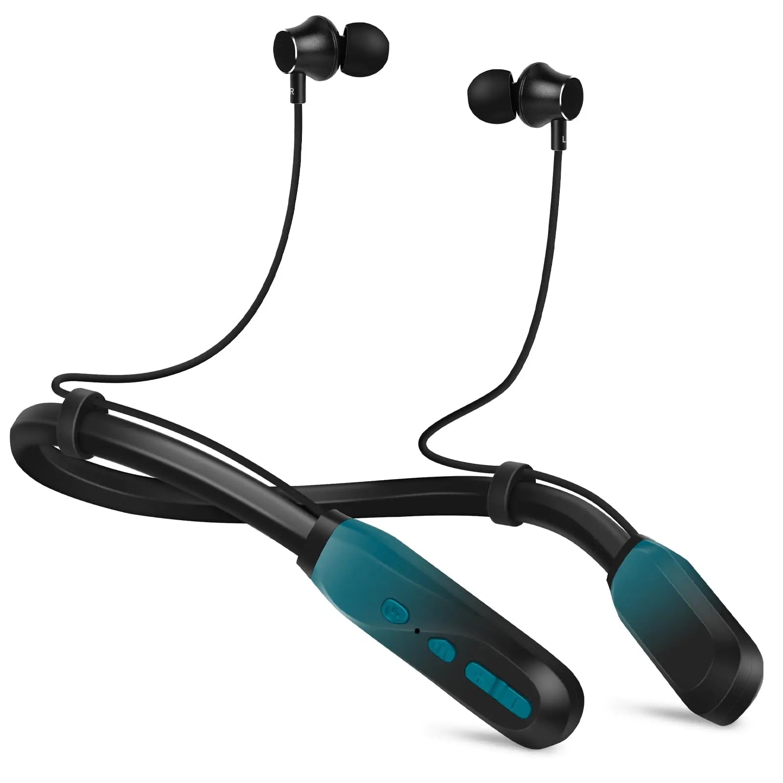 Earphones Bluetooth 5.1 Headphones Sport Earbuds Built-in Mic Neckband Headphone Stereo Earbuds Headset For Running