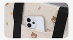 Dog Car Seat with Storage Pocket Center Console Pet Car Carrier Universal Pet Seat Cover for Small Medium Dogs Travel Safety Bag