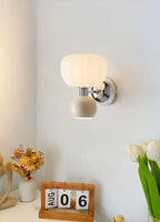 Wall Decor Room Decor Cream Style Creative Middle Lamp Bedroom Bedside Aisle Lamp Balcony Double Head Background Wall Wall Lamp