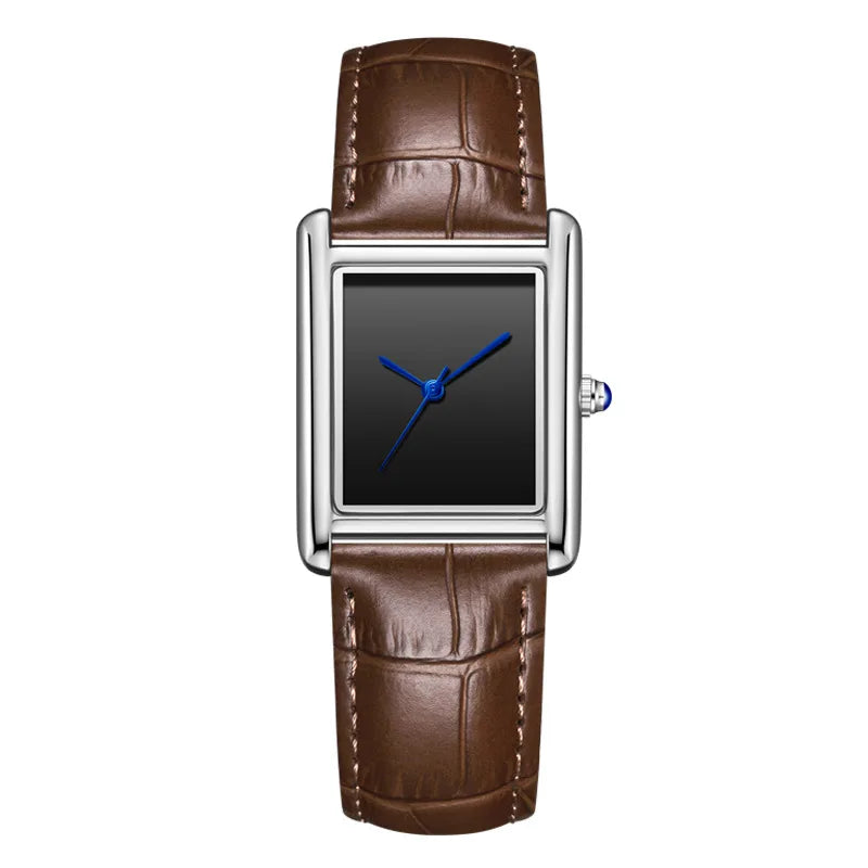 Couple's Watches for Men Women Fashion Casual Leather Simple Dial Waterproof Quartz Wristwatches Lovers Watch Gift Drop Shipping