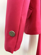 Suit Set Women's Slim Fitting Single Button Belted Blazer Flare Pants