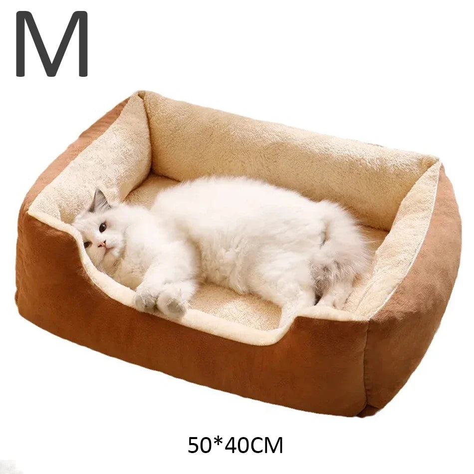 Bed for Cats Pet Products Cushions Kitten Goods Accessories Dog All Houses Supplies