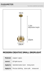 post-modern Bedroom art decor fancy fashion dining led lamp hanging suspended decoration hotel indoor home modern pendant light