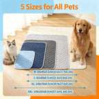 Dog Pee Reusable Absorbent Pad Blanket Summer Cool Washable Puppy Training Absorbent Diaper