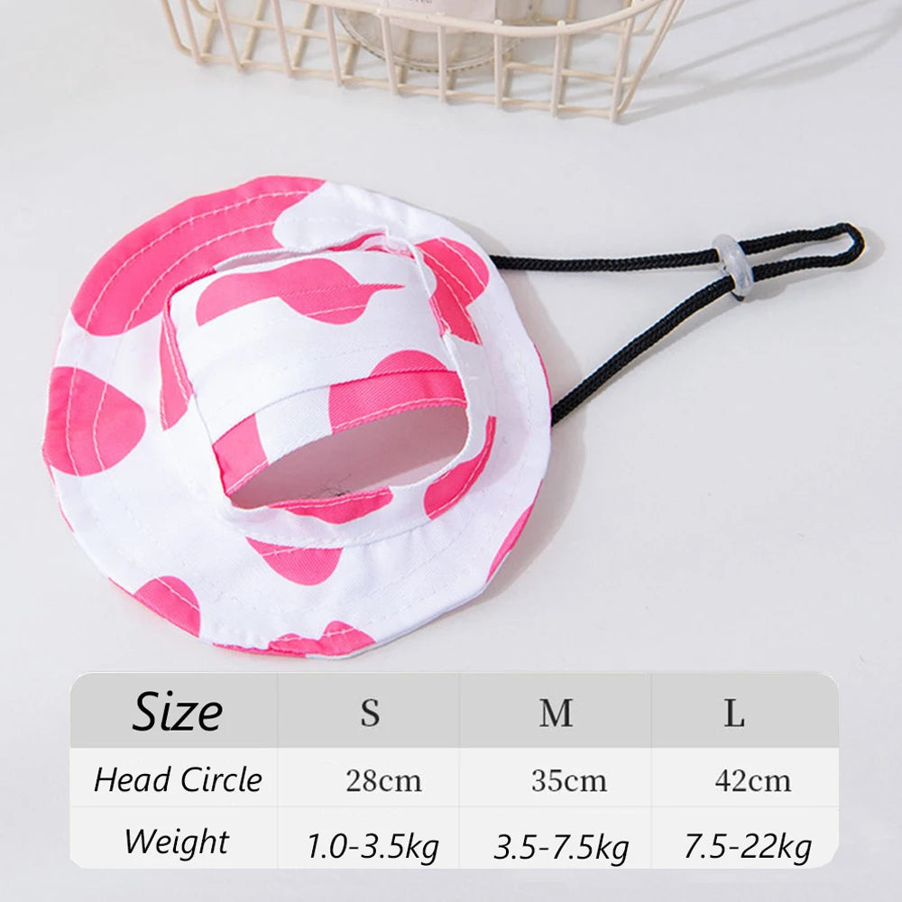 Adjustable Cat Dog Bucket Hat