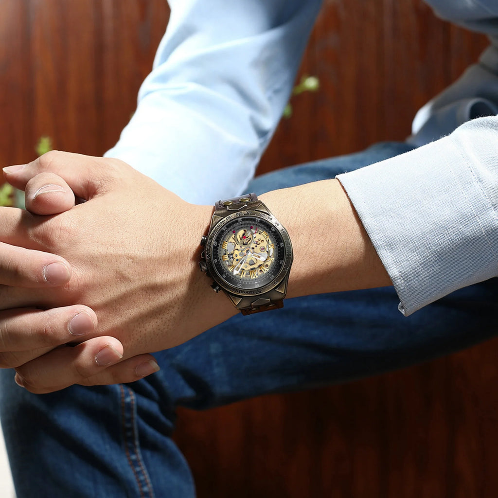 Men Automatic Mechanical Watch