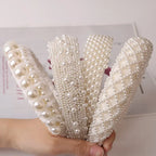 Retro Pearl Headbands Exquisite Hair Accessories