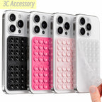 Four phone cases with different textures and colors on a white background