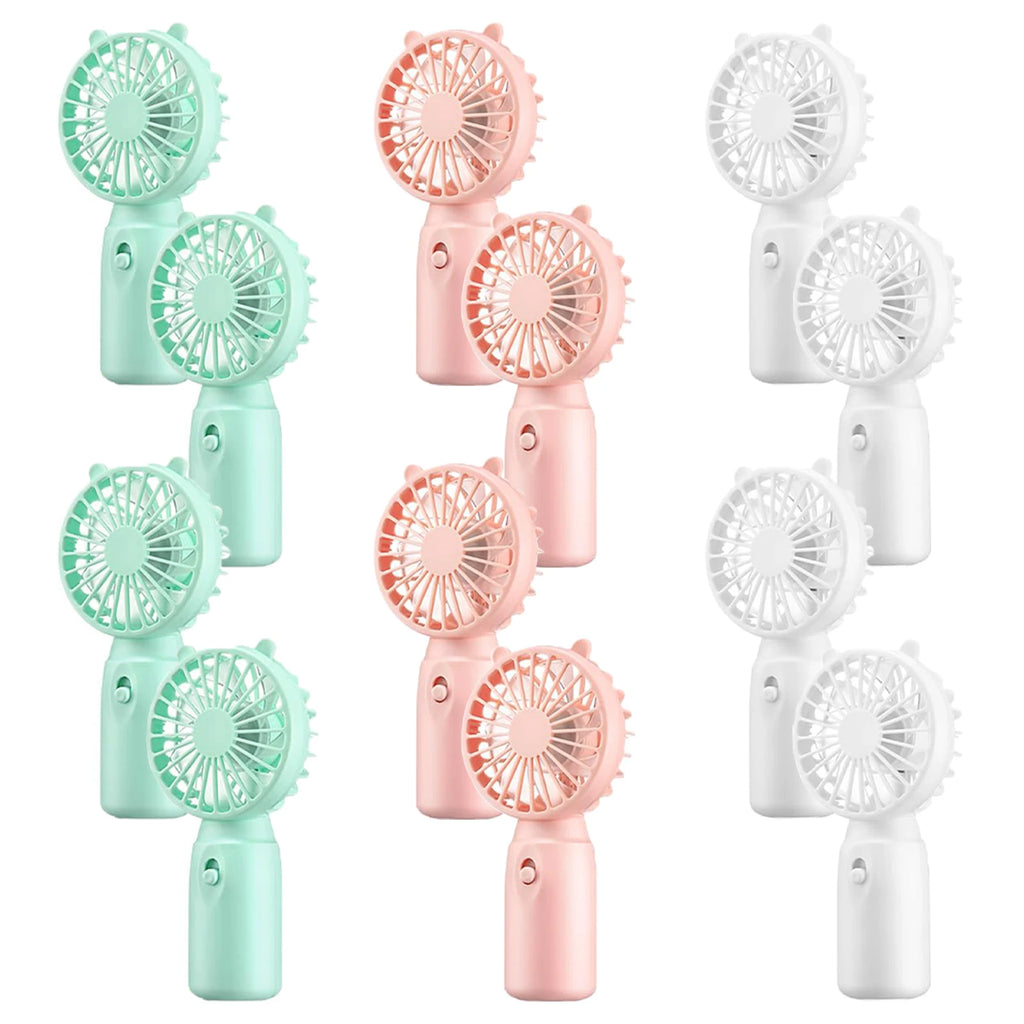 12-80PCS Portable Fans Bulk for Wedding Battery Operated