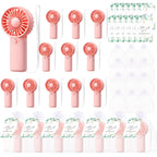 12-80PCS Portable Fans Bulk for Wedding Battery Operated