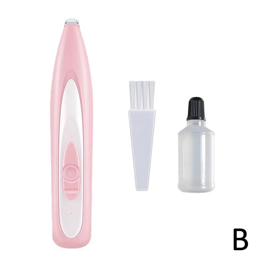 Pet Cat Electric Groomer Trimmer with LED light