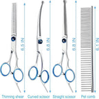Dog Cat Safety Round Head Grooming Scissors
