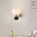 Wall Decor Room Decor Cream Style Creative Middle Lamp Bedroom Bedside Aisle Lamp Balcony Double Head Background Wall Wall Lamp