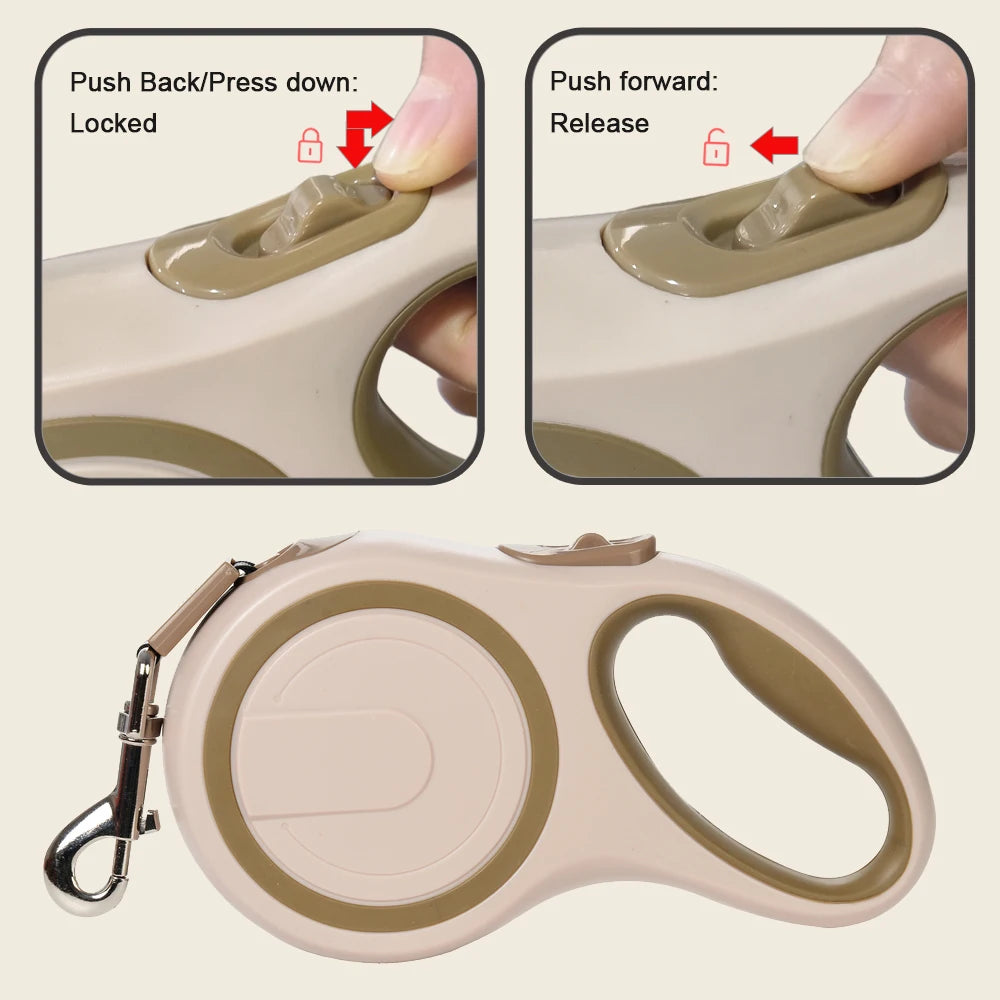Long Retractable Pet Leash For Large Dogs