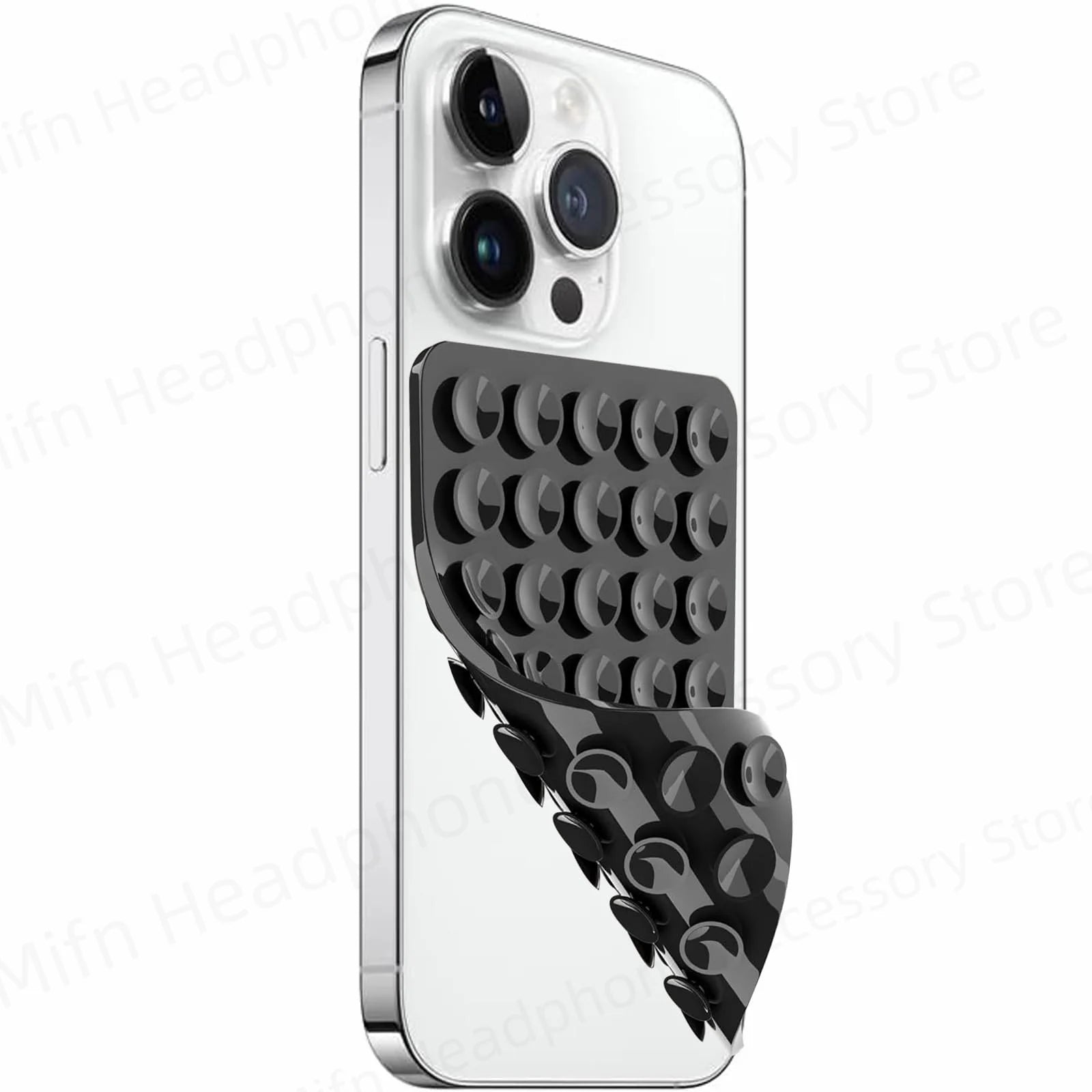 Phone case with unique design on a white background