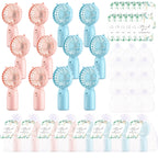 12-80PCS Portable Fans Bulk for Wedding Battery Operated