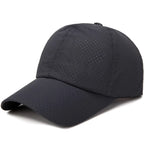 Men Women Snapback Dry Mesh Baseball Cap