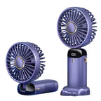 Portable Electric Handheld Fan USB for Home Travel Office Outdoor