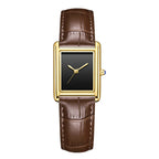 Couple's Watches for Men Women Fashion Casual Leather Simple Dial Waterproof Quartz Wristwatches Lovers Watch Gift Drop Shipping