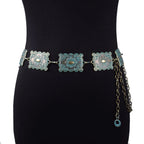 Belt Retro Style Metal Carved Decorative Waist Chain